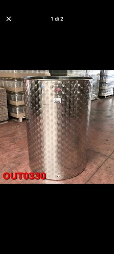 Contenitore olio inox 500 - inox, lt