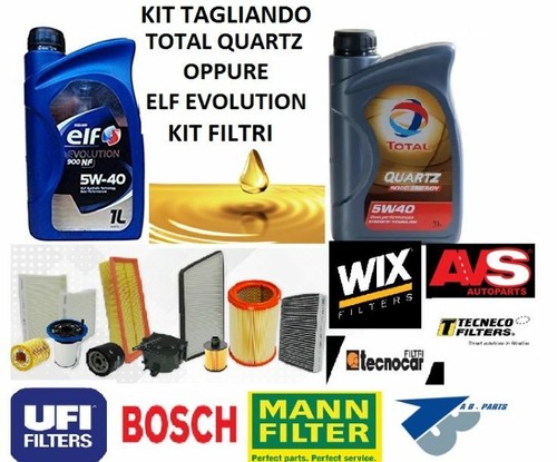 Kit tagliando olio 5w40 - olio,