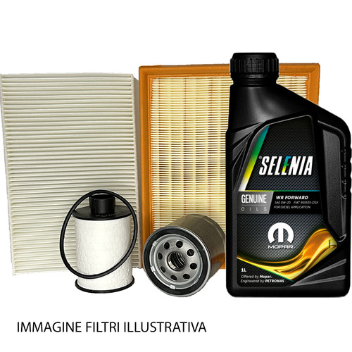 Kit tagliando olio 0w20 - kit, lt